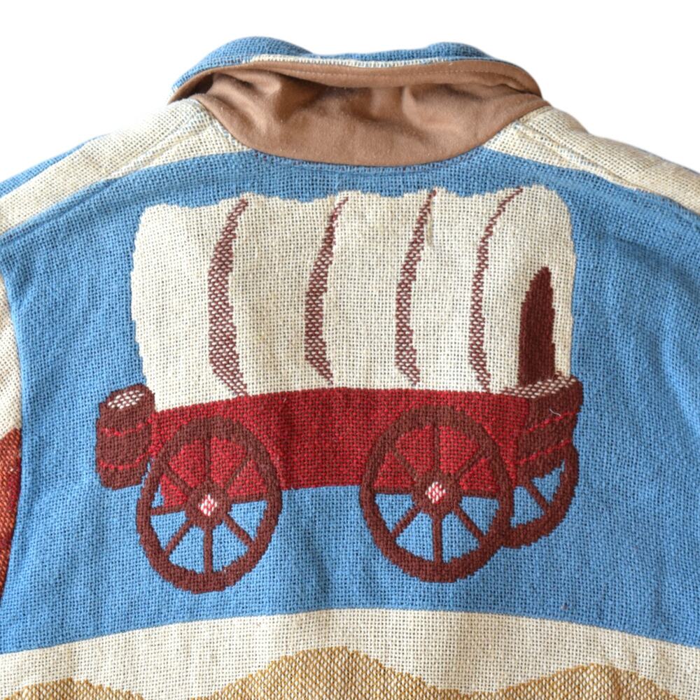 Silverado Camping Fire Outdoors Coat Tapestry Jacket - Size M/L - Picture 7 of 9